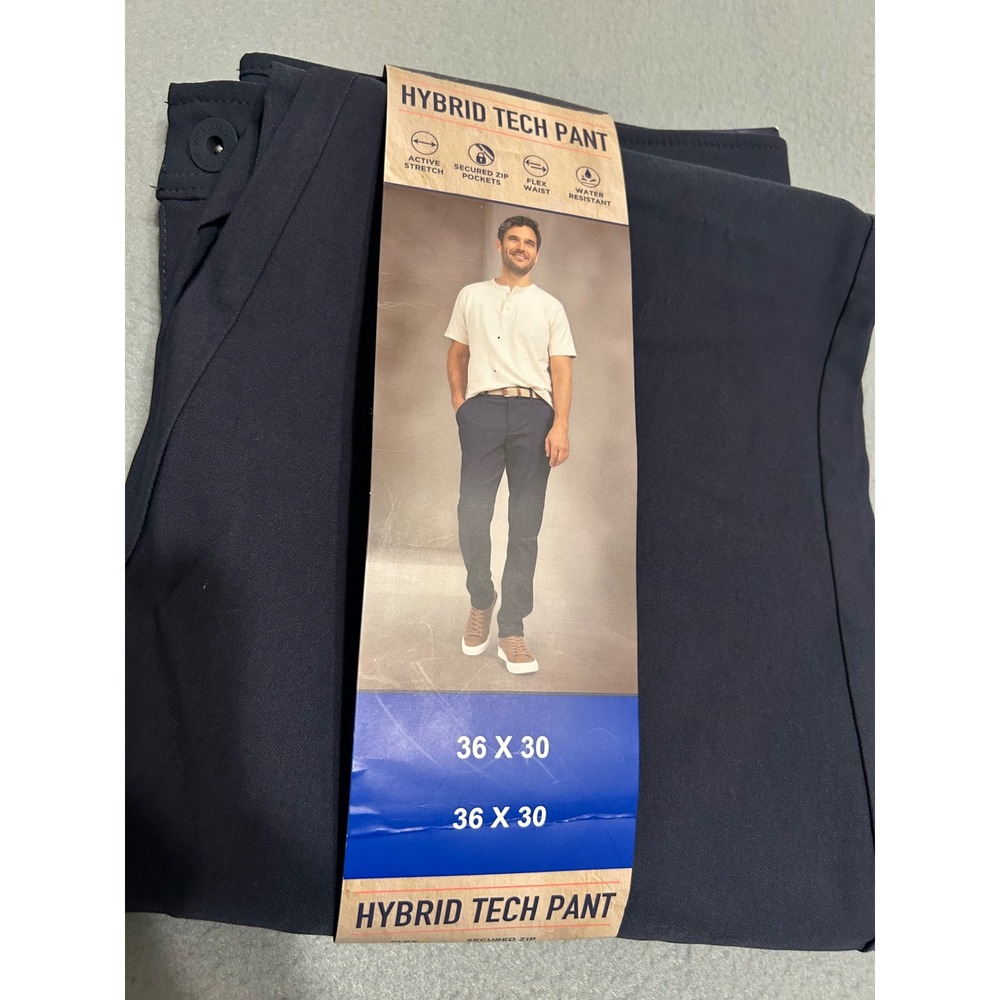 Weatherproof Vintage Hybrid Tech Pant Mens 36x30 Blue New Stretch Water Resist